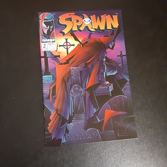 SPAWN #2 COVER ART & STORY & ARTBY TODD MCFARLANE FIRST VIOLATOR IMAGE COMICS - Picture 1 of 10